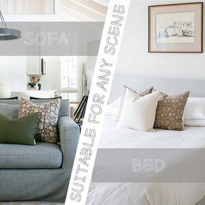 Precio barato hecho a mano bloque impresión tiro pequeño Floral gris <span class=keywords><strong>roca</strong></span> con azul marino en lino funda de almohada cojín - Product Image 6