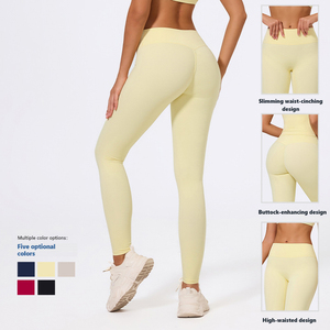 XW-XTTZ0708-1 Conjuntos de <span class=keywords><strong>Ropa</strong></span> para Recién Nacidos, <span class=keywords><strong>Ropa</strong></span> Deportiva de Alta Calidad, Tops sin Mangas para Mujer, Leggings de Entrenamiento con Efecto Levanta Glúteos, Conjunto de Dos Piezas - Product Image 3