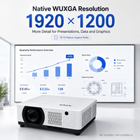 Projecteur laser WUXGA 8500 lumens 1920x1200 3LCD, projecteur professionnel pour grandes salles