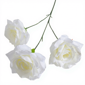 Flor Artificial de Tela de Seda de la Serie Blanca para Decoración de Bodas <span class=keywords><strong>y</strong></span> Decoración de Hoteles - Product Image 5