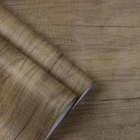 Papier peint vinyle auto-adhésif imperméable à l'eau, effet bois moderne, pour cuisine, armoire, salon, hôtel, divertissement