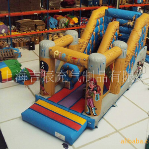 ปราสาทเป่าลมกาแลคติก้า ทำจากพีวีซี สำหรับเด็กเล่นกลางแจ้งเชิงพาณิชย์ - Product Image 3