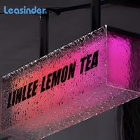 Lámina Acrílica Ondulada Dorada Transparente/Efecto Espejo de 1-3 mm |   Panel de Plástico Decorativo Cortado con Láser para Techo Suspendido de 4x6 pies/4x8 pies