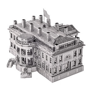 <span class=keywords><strong>Piececool</strong></span> la Maison Blanche Architecture Puzzles <span class=keywords><strong>3D</strong></span> en métal Kits de modélisation DIY Puzzle Décoration d'intérieur Art Artisanat Cadeaux Jouets - Product Image 1
