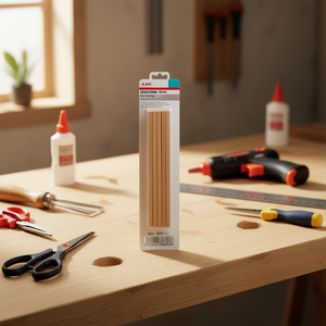 Bastoncini di legno Ilan 2x8x300mm per artigianato e progetti fai da te, 6 pezzi - Product Image 3