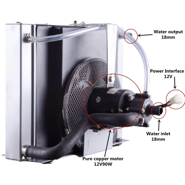 Best Sells NEW DESIGN Plug-in High Efficient Widely Use Radiator Water tank Cooler Heat Exchanger