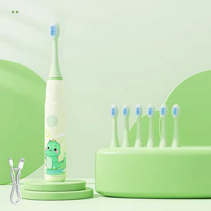 Brosse à dents électrique sonique portable IPX7 étanche rechargeable à 6 têtes souples blanchissantes, autonomie de 100 jours, 5800 - Product Image 5