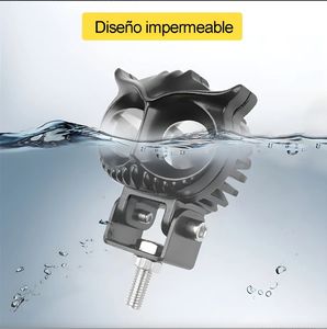 BAOBAO fabricante búho <span class=keywords><strong>Mini</strong></span> faro antiniebla foco luz <span class=keywords><strong>Mini</strong></span> LED Scooter luces motocicleta exploradores <span class=keywords><strong>para</strong></span> motocicleta - Product Image 2