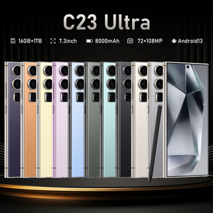 สมาร์ทโฟนปลดล็อค 6.8 นิ้ว รองรับ 2 ซิม 5G รุ่น Ultra <span class=keywords><strong>Pro</strong></span> <span class=keywords><strong>C23</strong></span> หน้าจอ HD ชาร์จเร็ว 65W หน่วยความจำ 16GB 1TB เวอร์ชันสากล ภาษาอังกฤษ - Product Image 2