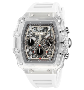Skmei 2305 Barrel Shape Silicone Band Small Three Needle Quartz Stop <strong>Watch</strong> Multi-Functional <strong>Rectangular</strong> Men's Quartz <strong>Watches</strong> - Product Image 2