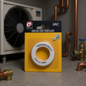 Cinta De Teflon 1.2 X 10M <b>PTFE</b> Tape For HVAC Systems - Product Image 1