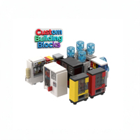 Jouet de construction en blocs ABS personnalisé, cadeau promotionnel pour les campagnes marketing