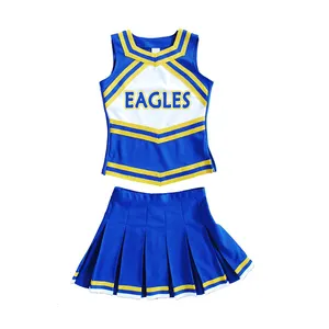 Hot Cheap Fitness Cheerleader Costume Cheerleaders Dance Uniformes para mujeres