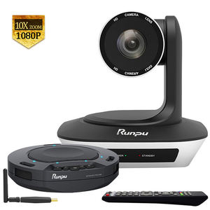 Système <span class=keywords><strong>de</strong></span> visioconférence Runpu W36, équipement <span class=keywords><strong>de</strong></span> visioconférence pour les réunions moyennes (300-800 pieds carrés) - Product Image 1