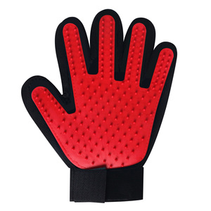 Gants de nettoyage en silicone pour animaux de compagnie, brosse pour enlever les poils des chats et des chiens, gant de massage pour le bain, outil de toilettage pour animaux - Product Image 2