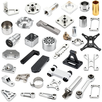Service de tournage CNC de pièces en aluminium, pièces CNC 5 axes pour moto tout-terrain/robot de changement de vitesse/interrupteur/modèle jouet/engrenage à vis sans fin