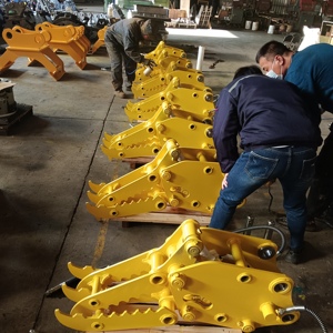 Hot <strong>Sale</strong> <strong>Excavator</strong> Hydraulic Grapple Wood <strong>Log</strong> <strong>Grab</strong> Taiwan Grapple <strong>Excavator</strong> Attachment - Product Image 5