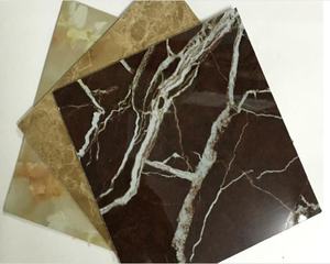 4X8 רגליים uv pvc השיש כיסוי קיר דקורטיבי לוח השיש טבעי במראה אבן - Product Image 3