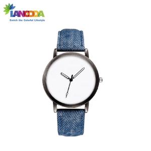 Promosyon ve iş hediyeler için mavi siyah bej süblimasyon boş saatler - Product Image 3