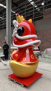 Grandi Sculture in Resina Dipinte a Mano con Tema d'Amore per Negozi e Decorazioni Festive/Matrimoniali - Product Image 3