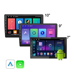 Tk Qualcomm 7 ''/9"/10 "qcta lõi 4 + 64GB xe Stereo Android xe đài phát thanh Carplay/Android tự động/4G/Wifi/GPS/DSP/QLED màn hình cảm ứng OEM - Product Image 1