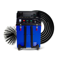 Machine de nettoyage de conduits d'air électrique portable, équipement de nettoyage de la poussière de la ventilation de climatisation