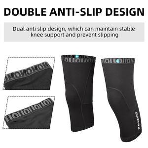 Ginocchiera termica in pile elasticizzata a doppio strato - Product Image 6