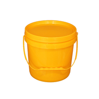 Seau à peinture personnalisé en PP de qualité alimentaire de 1 à 4 gallons 9LF-1 DisonWay pour le stockage de peinture au latex, de mastic et de revêtements