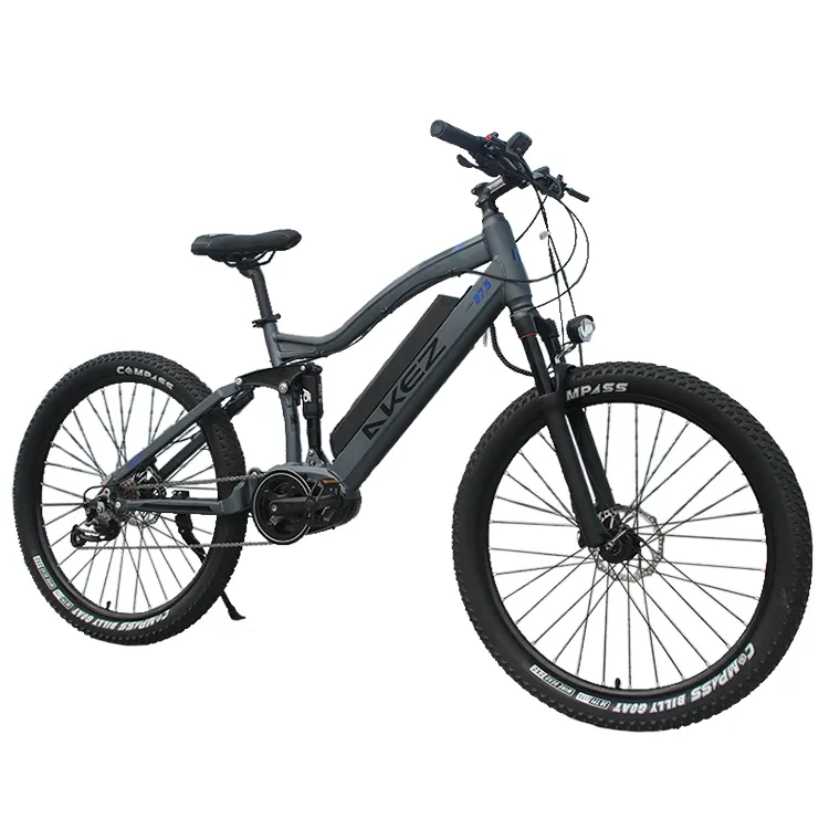 Motor central elétrico para bicicleta, mountain bike, 27.5 polegadas, bicicleta elétrica com motor central
