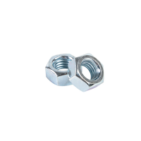 ANSI/ASME B18.2.2 Grade 2 1/4 "5/16" 3/8 "1/2" 5/8 "Galvanisation Blanc ou Jaune Couleur Pouce UNC BSW Écrou hexagonal