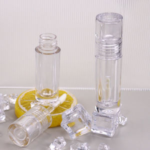 Vente en gros de tubes de gloss à lèvres vides en plastique transparent ronds, emballage, conteneur de gloss à lèvres transparent de 4 ml - Product Image 3