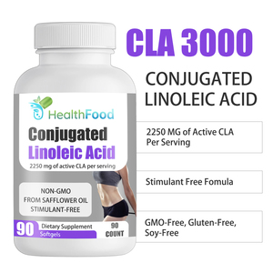 OEM ODM Conjugated Linoleic Acid Softgels to Improve Immunity Made From Safflower Oil CLA Softgels - Product Image 2