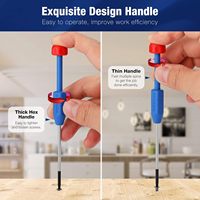WORKPRO Set Obeng Torx 12 in 1 T3 T4 T5 T6 T8 T10, mata obeng presisi magnetik kelas DIY wadah pegangan plastik untuk kacamata