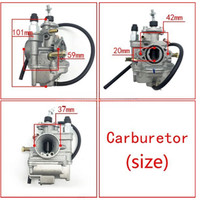 Pièces de moteur de moto Carburateur pour Jupiter Z Smash125 SRL110 T110 Crypton 110 Carb Pièces de moto JY110