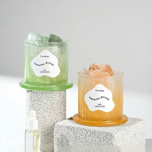 Diffuseur d'arômes Xinli, senteur Montagnes Vertes et Eaux Claires, bloc de cristal réutilisable, décoration d'intérieur avec air frais - Product Image 4