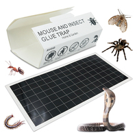 Grand Piège Collant pour Souris et Rats, Colle Anti-Cafards pour Lutte Antiparasitaire Intérieure, Efficace contre les Serpents, Rats, Araignées et Cafards dans les Restaurants et Cuisines