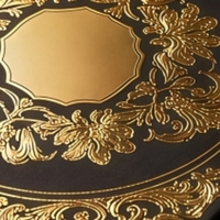 Boîte-cadeau de luxe avec gaufrage doré, emballage artisanal Ciel et Terre, boîte-cadeau pour montre et bijoux