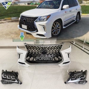 Pare-chocs avant bodykit <span class=keywords><strong>Lexus</strong></span> <span class=keywords><strong>Lx</strong></span> <span class=keywords><strong>570</strong></span> 2012-2015 à 2018 T e kits de carrosserie avec phare - Product Image 3
