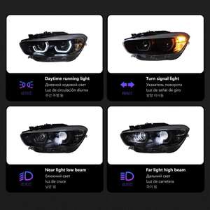 Faros delanteros LED Plug-and-Play para 2015-2018 para BMW F20 1 Series 116i 118i DRL Dirección Montaje frontal Modelo Touring - Product Image 3