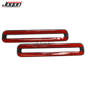 Pour <span class=keywords><strong>Ford</strong></span> <span class=keywords><strong>Mustang</strong></span> <span class=keywords><strong>GT</strong></span> S650 2024 voiture poignée de porte <span class=keywords><strong>centrale</strong></span> évent sortie autocollant couverture garniture accessoires intérieur véritable Fiber de carbone - Product Image 5