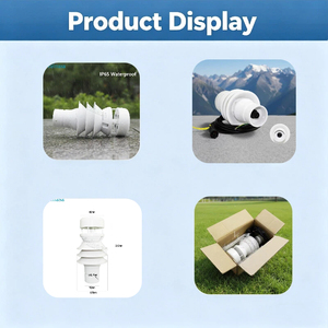 Station météo ultrasonique tout-en-un Veinasa-THPRW-03 pour l'extérieur, avec anémomètre, mesure de la pluie, de la température et de l'humidité, pour les centrales solaires - Product Image 2