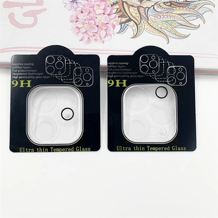 Colla e anello integrati neri trasparenti grandi 3D