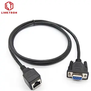 Straight Through Db9 9 Pin Serial / Rs232 Male To Female Extension Cable