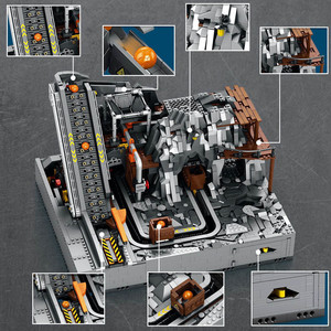22023 Technology Engineering Building <b>Blocks</b> Mining Machine Model Boys Educational Assembly Remote Control Toy - Product Image 5