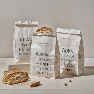 <span class=keywords><strong>Bolsa</strong></span> de Papel Kraft Marrón <span class=keywords><strong>para</strong></span> Alimentos, Personalizada, de Aluminio, Recubierta de Cera, Resistente a la Humedad y a la Grasa, <span class=keywords><strong>para</strong></span> Restaurantes, Panaderías y Reposterías - Product Image 6