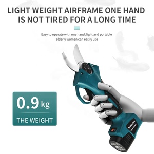 Sécateur électrique sans fil MuLinSen 30 mm, batterie lithium-ion, lame en acier au carbone SK5 pour verger - Product Image 3