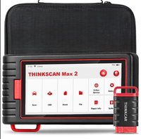 ThinkCar Thinktool Thinkscan Max 2 Escáner de Diagnóstico de Vehículos para Todos los Sistemas OBD-II, 28 Reinicios en Caliente, Herramienta de Escaneo Automotriz Profesional