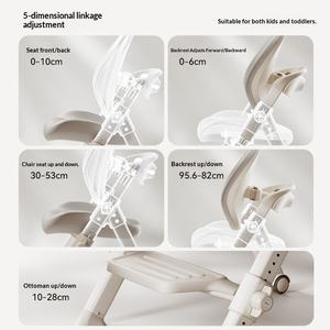 เก้าอี้เรียนปรับระดับความสูงได้สำหรับเด็ก <span class=keywords><strong>Igrow</strong></span> - Product Image 4