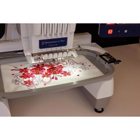 Nueva máquina de bordado programada por computadora Brother PR670E Máquina de bordado de una sola cabeza de 6 agujas