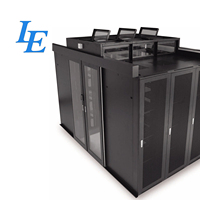 Système de confinement d'aisles froids pour centre de données modulaire, armoire réseau 42U en acier SPCC, norme IEC297-2, revêtement en poudre, en stock